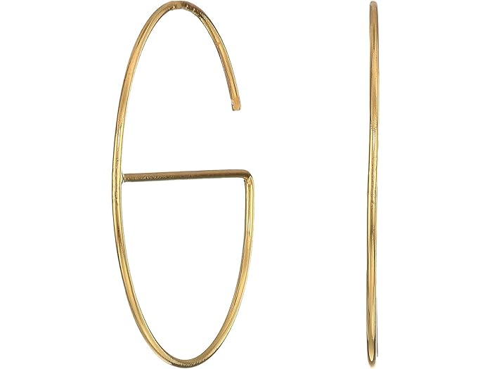 (取寄) レベッカミンコフ レディース スモール フープ イヤリングス Rebecca Minkoff women Small Circle/Bar Hoop Earrings Gold 10,338円