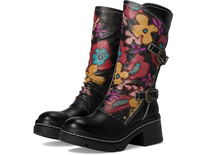 (取寄) ラルティストバイスプリングステップ レディース L'Artiste by Spring Step women Coolvibes Black Multi