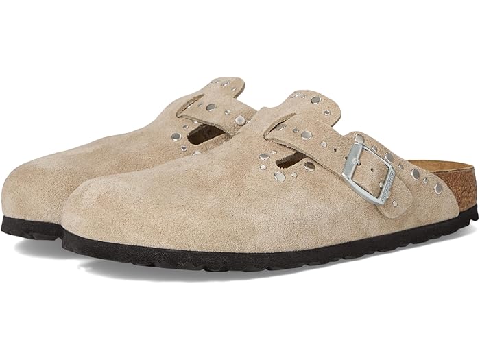 (取寄) ビルケンシュトック レディース ボストン リベッツ Birkenstock women Boston Rivets Taupe