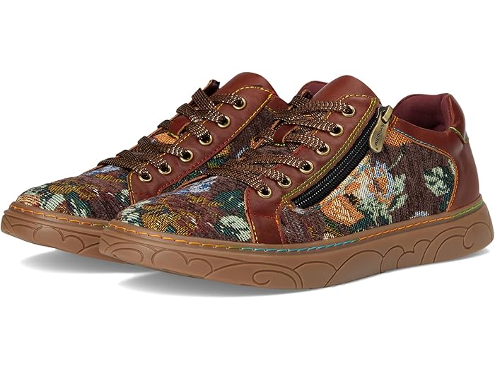 (取寄) ラルティストバイスプリングステップ レディース L'Artiste by Spring Step women Danli-fab Brown Multi