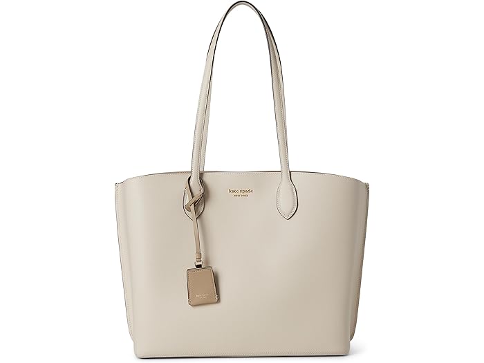 (取寄) ケイトスペード レディース スイート クロスグレイン レザー ワーク トート Kate Spade New York women Suite Crossgrain Leather Work Tote Milk Glass Multi
