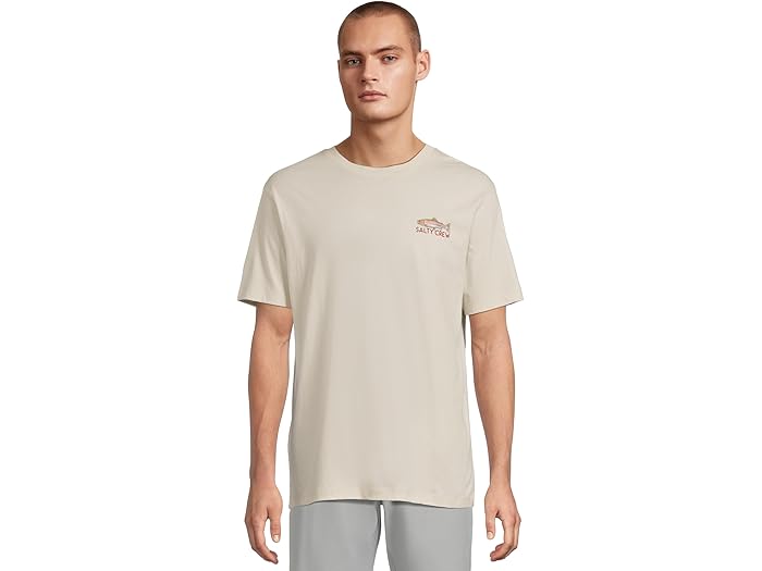 (取寄) ソルティ クルー メンズ トラウト マウント ショート スリーブ ティー Salty Crew men Trout Mount Short Sleeve Tee Bone
