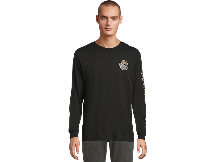 (取寄) ソルティ クルー メンズ シンプル フェード ロング スリーブ ティー Salty Crew men Simple Fade Long Sleeve Tee Black 8,227円