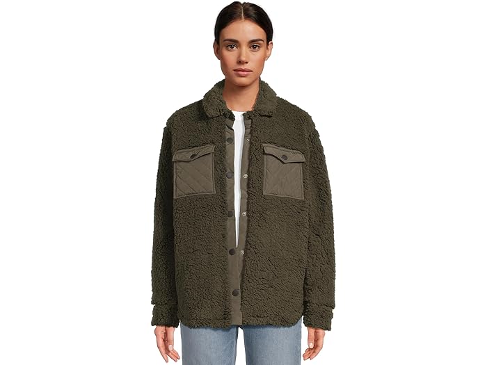 (取寄) ソルティ クルー レディース カーム シーズ シャケット Salty Crew women Calm Seas Shacket Dark Olive