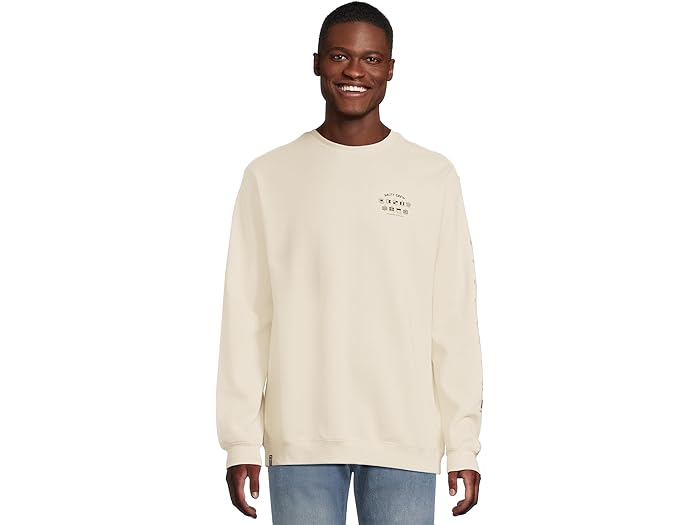 (取寄) ソルティ クルー メンズ コール サイン クルー フリース Salty Crew men Call Sign Crew Fleece Bone