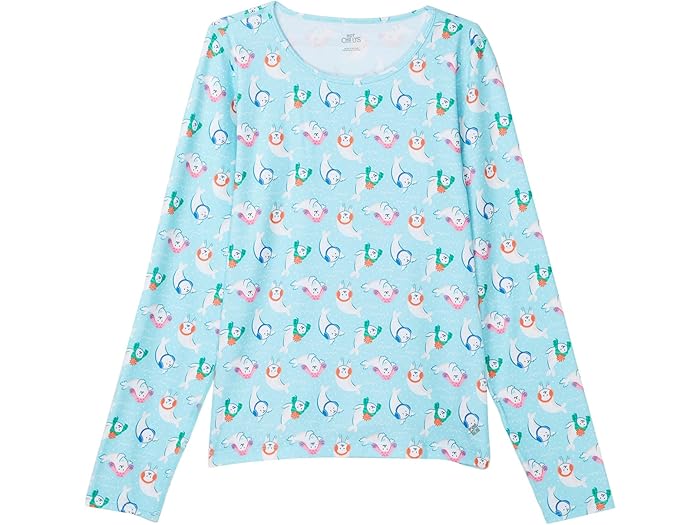 (取寄) ホットチリ キッズ ガールズ オリジナルス プリント クルー ネック (リトル キッズ/ビッグ キッズ) Hot Chillys Kids girls Originals Print Crew Neck (Little Kids/Big Kids) Winter Seals 14,018円
