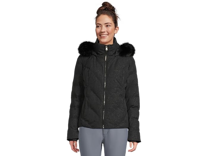 (取寄) オバマイヤー レディース ボムシェル ラグゼ ジャケット Obermeyer women Bombshell Luxe Jacket Black