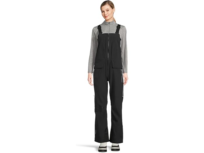 (取寄) オバマイヤー レディース シェル ビブ パンツ Obermeyer women Steibis Shell Bib Pant Black