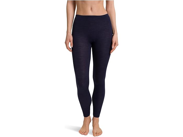 (取寄) ハンロ レディース ウールン シルク パンツ 1422 Hanro women Woolen Silk Pant 1422 Night Blue