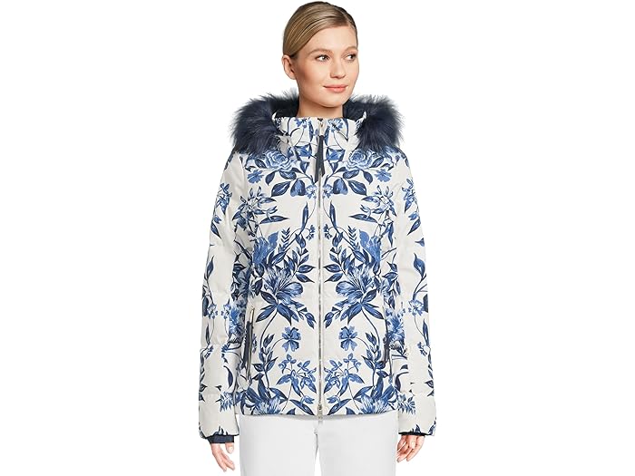 (取寄) オバマイヤー レディース キルケー ダウン ジャケット Obermeyer women Circe Down Jacket Midnight Flowers