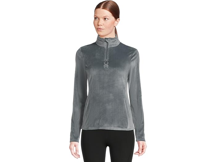 (取寄) スパイダー レディース シマー バグ 1/2 ジップ Spyder women Shimmer Bug 1/2 Zip Slate Blue 23,825円
