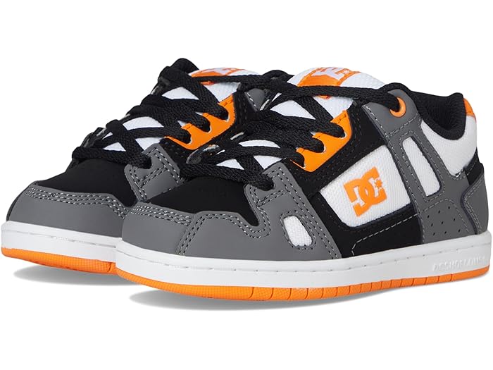 (取寄) DC キッズ キッズ スタッグ (リトル キッド/ビッグ キッド) DC Kids kids Stag (Little Kid/Big Kid) Grey/Black/Orange