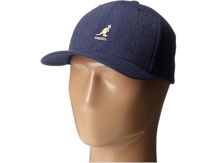 (取寄) カンゴール ウール フレックス フィット ベースボール Kangol Wool Flex Fit Baseball Denim