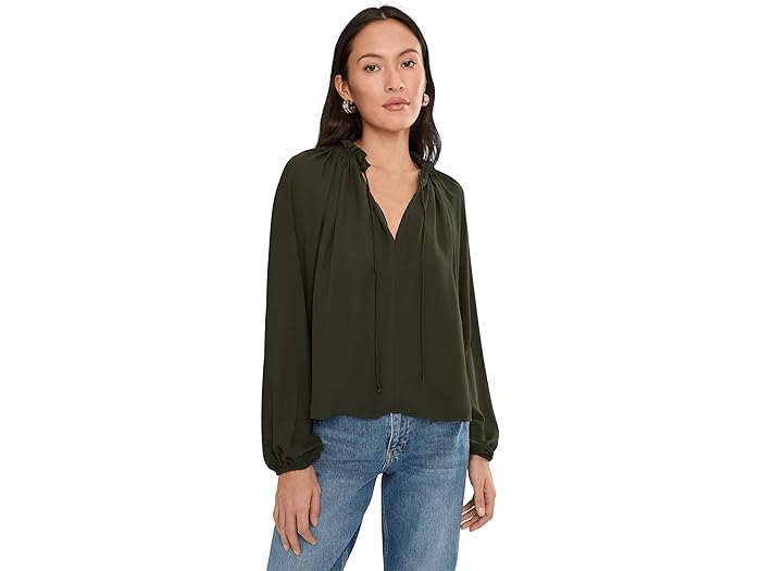 (取寄) メイドウェル レディース ナイラ トップ Madewell women Nayla Top Midnight Olive