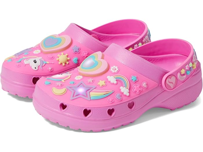 (取寄) スケッチャーズ キッズ ガールズ ハート チャーマー - ミス ガーリー (リトル キッド/ビッグ キッド) SKECHERS KIDS girls Heart Charmer - Miss Girly (Little Kid/Big Kid) Hot Pink/Multi