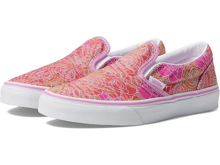 (取寄) バンズ キッズ ガールズ クラシック スリッポン (リトル キッド) Vans Kids girls Classic Slip-On (Little Kid) Rose Camo Pink Floral