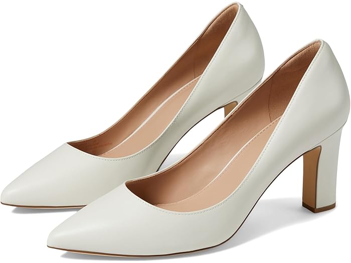 (取寄) コールハーン レディース マイラ ヒール 75mm Cole Haan women Mylah Heel Pump, 75mm Ivory Leather