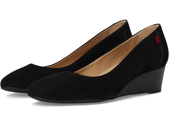 (取寄) マークジョセフニューヨーク レディース プロスペクト ウェッジ Marc Joseph New York women Prospect Wedge Black Nobuck