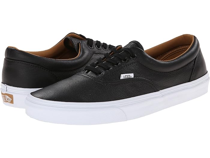 (取寄) バンズ エラ Vans Era (Premium Leather) Black 14,450円