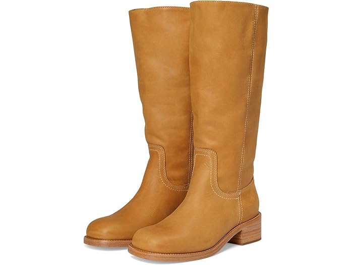 (取寄) スティーブマデン レディース リッグス Steve Madden women Riggs Banana Leather Wide Calf