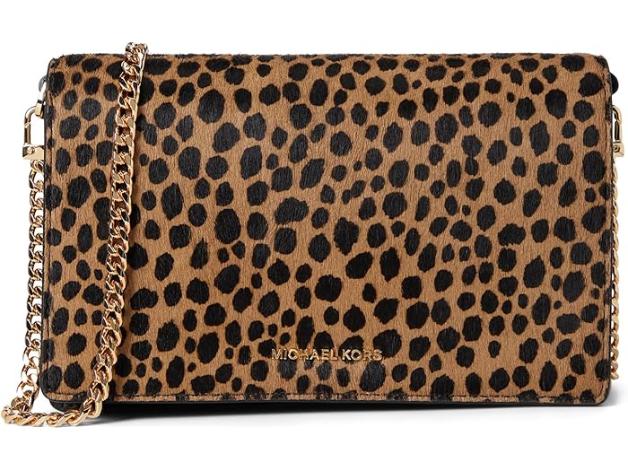 (取寄) マイケルコース レディース ジェット セット ミディアム フラップ チェイン クロスボディ MICHAEL Michael Kors women Jet Set Medium Flap Chain Crossbody Husk Multi