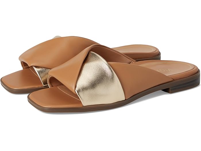 (取寄) バイオニック レディース ミラマー VIONIC women Miramar Camel/Gold Tumbled Leather