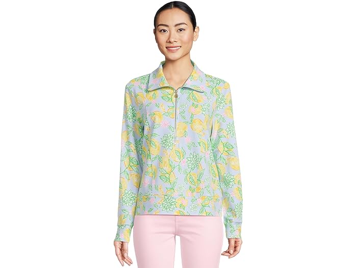 (取寄) リリー ピュリッツァー レディース エレーニ Upf 50+ プルオーバー Lilly Pulitzer women Eleni Upf 50+ Pullover Bluette Make Lemonade 23,062円