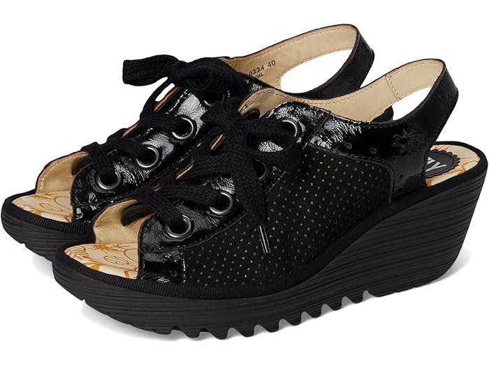 (取寄) フライロンドン レディース FLY LONDON women Yuta617Fly Black