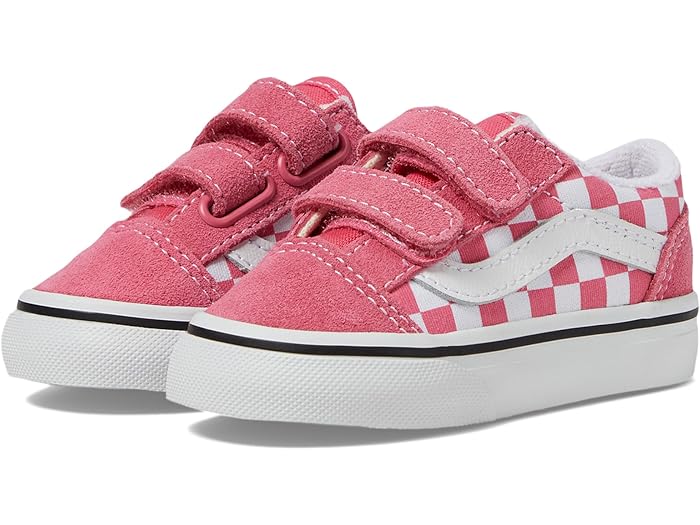 (取寄) バンズ キッズ キッズ オールド スクール V (インファント/トドラー) Vans Kids kids Old Skool V (Infant/Toddler) Color Theory Checkerboard Honeysuckle 11,970円