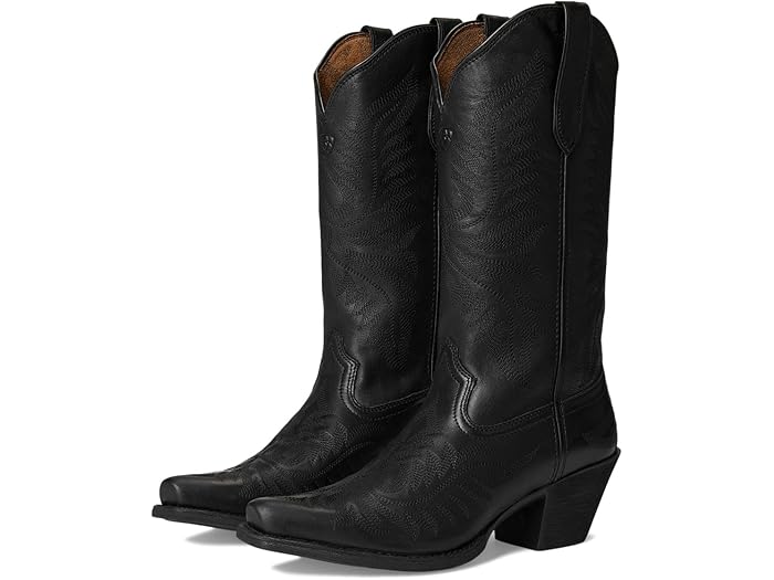 (取寄) アリアット レディース ラウンド アップ コリンズ ウェスタン ブーツ Ariat women Round Up Collins Western Boots Supple Black