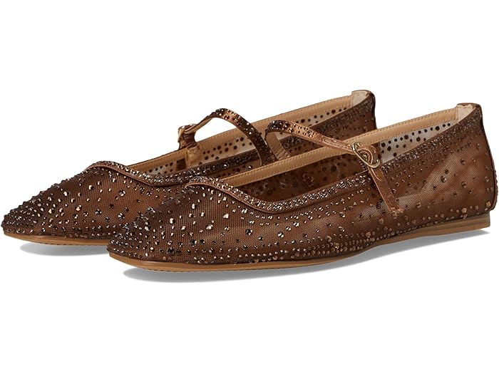 (取寄) ドルチェヴィータ レディース レイエス クリスタル Dolce Vita women Reyes Crystal Mid Brown Mesh