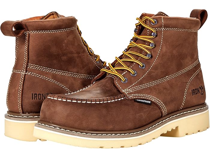 (取寄) アイロンエイジ メンズ ソリディファイア エー コンプ トゥ Iron Age men Solidifier EH Comp Toe Brown