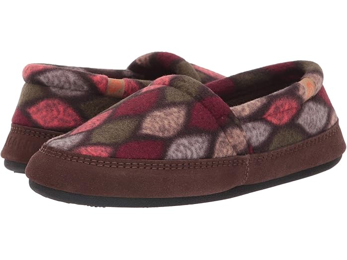 (取寄) エイコーン レディース モック Acorn women Moc Brown/Pink Leaves