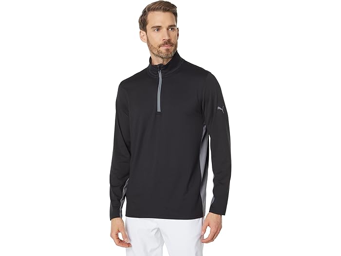 (取寄) プーマ ゴルフ メンズ ゲーマー 1/4 ジップ PUMA Golf men Gamer 1/4 Zip Puma Black