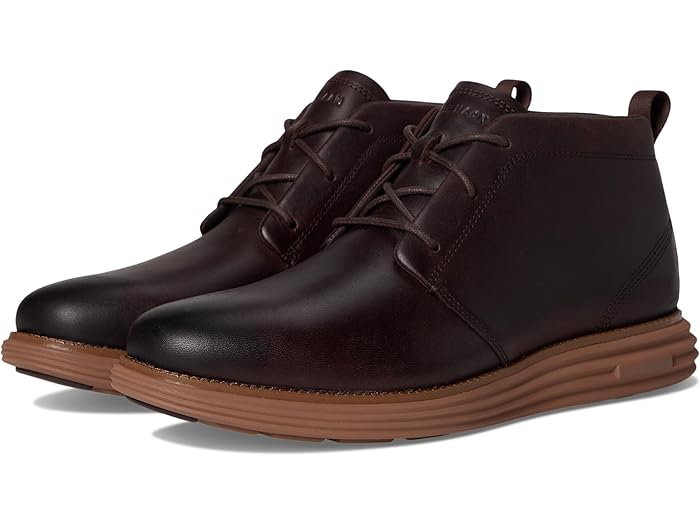 (取寄) コールハーン メンズ オリジナルグランド リマスタード ウォータープルーフ チャッカ ブーツ Cole Haan men Originalgrand Remastered Waterproof Chukka Boots Chocolate Raisin/Natural/Dark Sequoia Wp