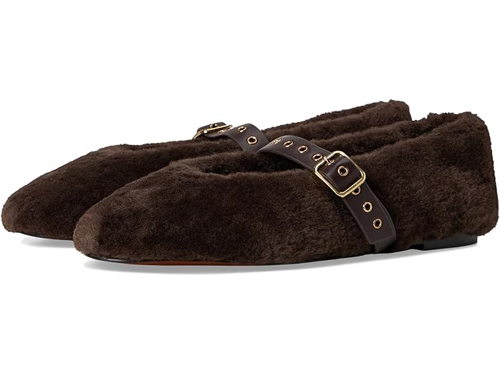 (取寄) メイドウェル レディース レミー メアリー ジーン - テディ Madewell women Remy Mary Jane - Teddy Coffee Bean