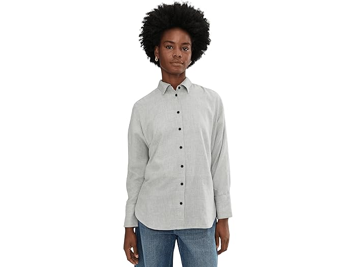 (取寄) メイドウェル レディース ドルマン シャツ Madewell women Dolman Shirt Grey As Header