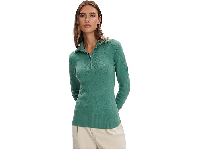 (取寄) バーリー レディース ローソン 1/2 ジップ ニット Varley women Lawson 1/2 Zip Knit Deep Sea 30,030円
