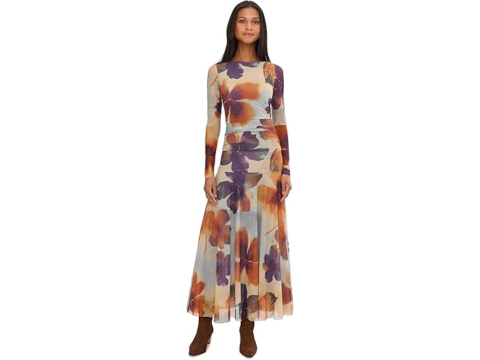 (取寄) フリーピープル レディース メッシュ マキシ ドレス Free People women Sunnei Mesh Maxi Dress Sunrise Combo
