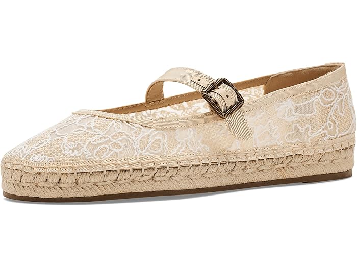 (取寄) ラッキーブランド レディース フローラル レース サンダル Lucky Brand women Orlyna Floral Lace Sandal Natural/Natural