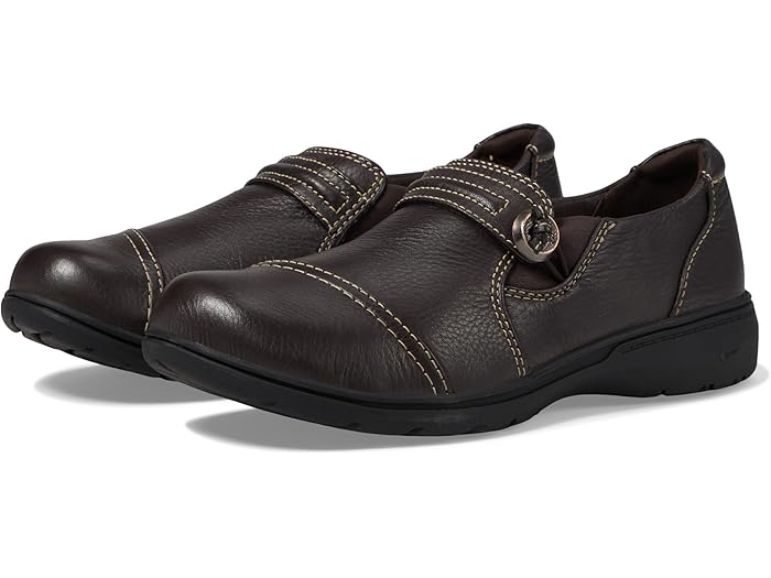 (取寄) クラークス レディース カーリー パール Clarks women Carleigh Pearl Dark Brown