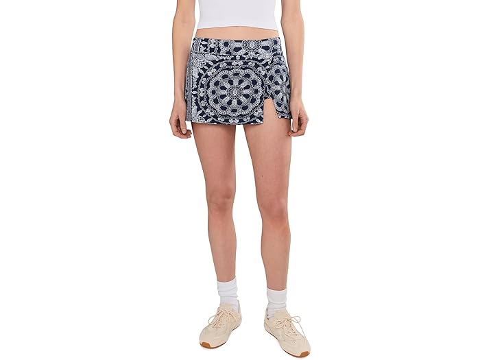 (取寄) エフピー ムーブメント レディース プリンテッド ホット ショット ミニ スコート FP Movement women Printed Hot Shot Mini Skort Bandana Navy Combo