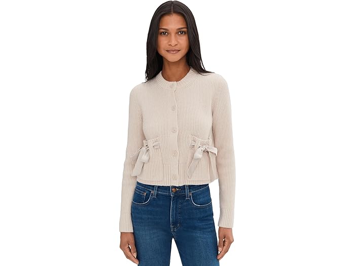 (取寄) スプレンディッド レディース スタッシ サテン タイ カーディガン Splendid women Stassi Satin Tie Cardigan Pale Oak Heather