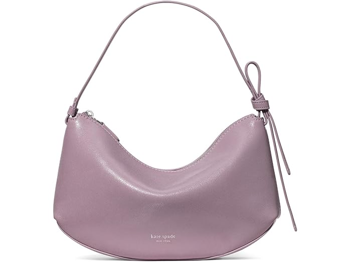 (取寄) ケイトスペード レディース ループ グレイズ レザー ショルダー バッグ Kate Spade New York women Loop Glazed Leather Shoulder Bag Market Purple