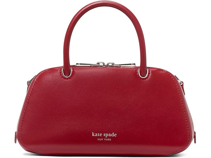 (取寄) ケイトスペード レディース グレース ファイン グレイン レザー ミニ バッグ Kate Spade New York women Grace Fine Grain Leather Mini Bag Dark Scarlet