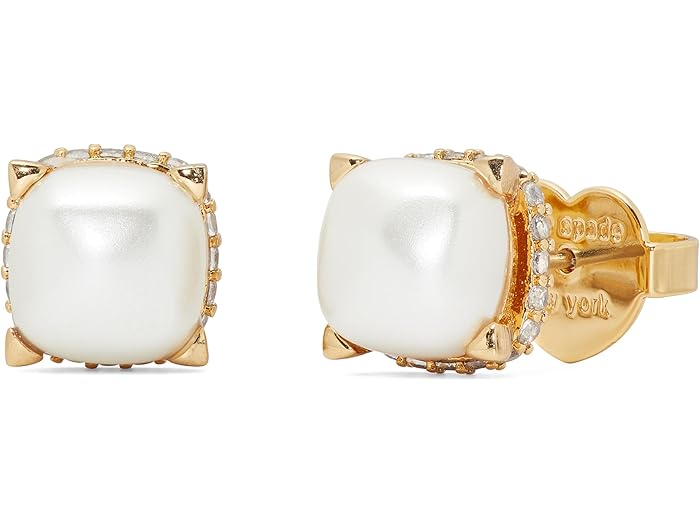 (取寄) ケイトスペード レディース リトル 8mm スタッズ Kate Spade New York women Little Luxuries 8mm Studs Cream/Gold