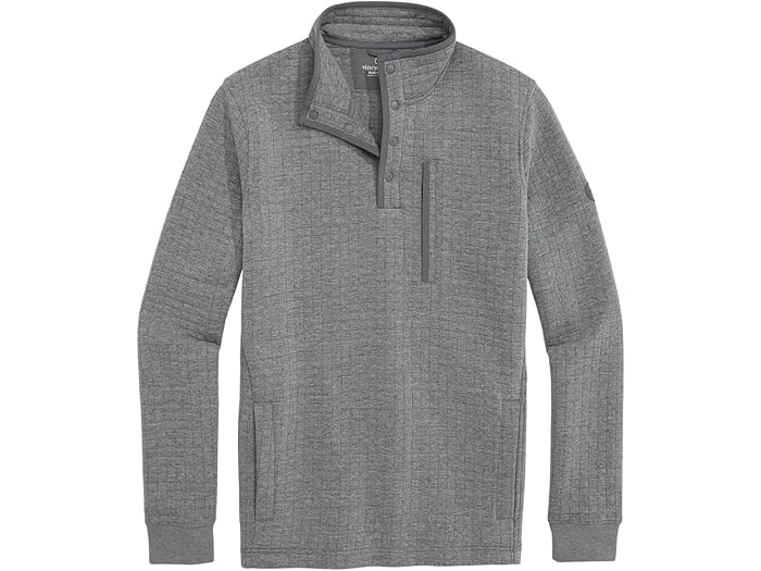 (取寄) ヴィンヤードヴァインズ メンズ キルテッド ナビゲーター 1/4 スナップ Vineyard Vines men Quilted Navigator 1/4 Snap Grey Heather 34,886円