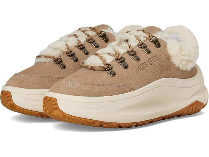 (取寄) ムーンブーツ レディース シティ シアリング MOON BOOT women Moon247 City Shearling Sand
