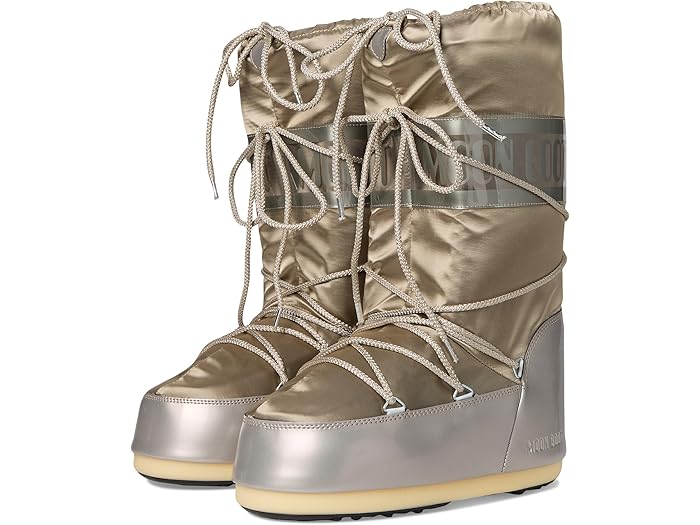 (取寄) ムーンブーツ レディース アイコン グランス MOON BOOT women Icon Glance Platinum