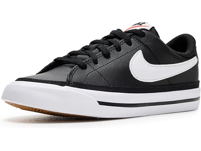 (取寄) ナイキ キッズ キッズ コート レガシー (リトル キッド/ビッグ キッド) Nike Kids kids Court Legacy (Little Kid/Big Kid) Black/White/Gum Light Brown 1